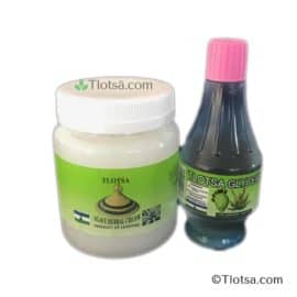 Tlotsa Glycerine with Tlotsa Agave Herbal Cream